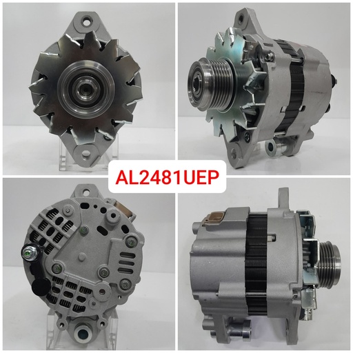 [AL2481UEP] AL2481UEP-MITS ROSA 4M50T N/M 6PK CW CLUTCH PULLEY ALTERNATOR