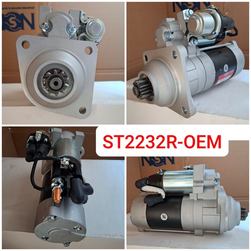 [ST32-10459R] ST32-10459R-CUMMINS 4BT 24V 10T OEM-STARTER MOTOR