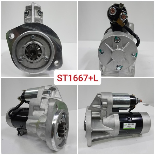 [ST1667+L] ST1667+L-NSSN TD27 12V 9T STARTER MOTOR