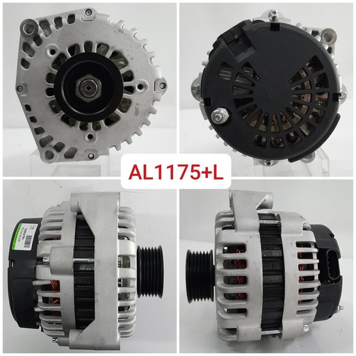 [AL1175+L] AL1175+L-GM 12V 145-230A 4P 6PK ALTERNATOR