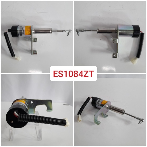 [ES1084ZT] ES1084ZT- INDIAN WOOD/CUMMINS THIN LEFT TYP 6BT 12V STOPPER SOLENOID SWITCH
