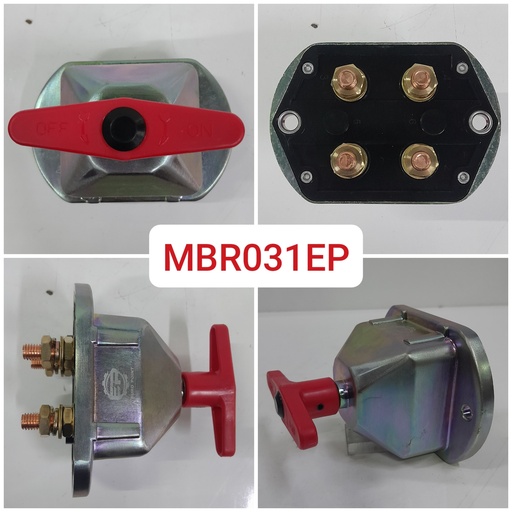 [MBR031EP] MBR031EP-BATTERY MAIN SWITCH 4 POINT MANUAL FIX HANDLE