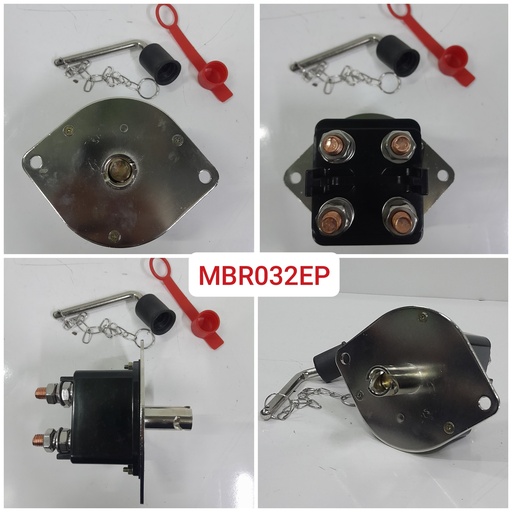 [MBR032EP] MBR032EP-MANUAL 4BOLT BATTERY SWITCH REMOVABLE HANDLE