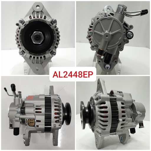 [AL2448EP] AL2448EP-MITS 4D33 24V 45A + PUMP 1V ALTERNATOR