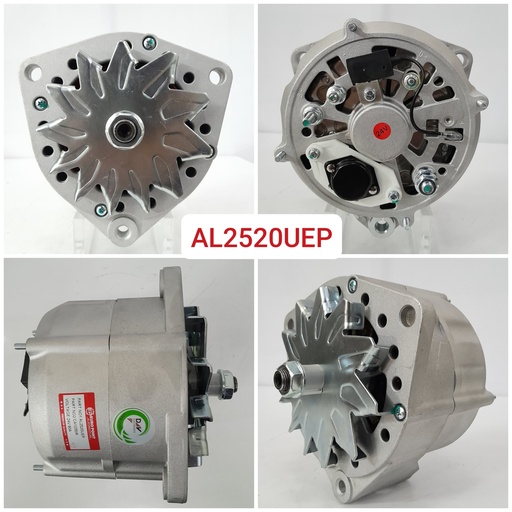 [AL2520UEP] AL2520UEP-MCD LB 24V 80A W/O PULLEY ALTERNATOR