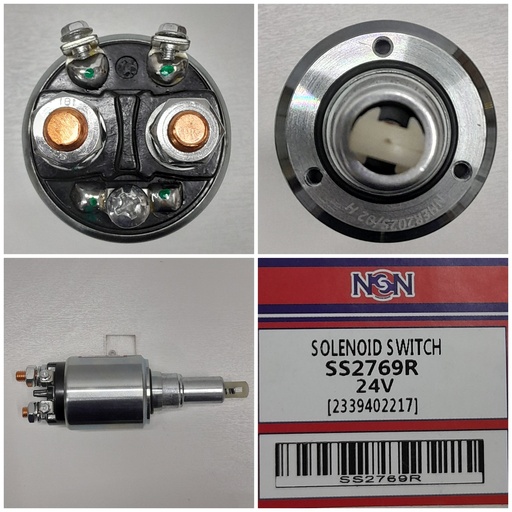 [SS2769R] SS2769R-SCN/MN N/M 24V 4BOLT BACK SOLENOID SWITCH