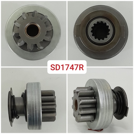 [SD1747R] SD1747R-CAT/PERKINS N/M 10T 14SP STARTER GEAR BENDIX