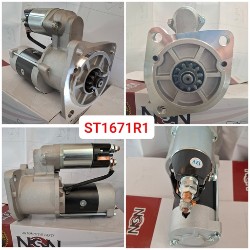 [ST1671R1] ST1671R1-NSSN FD46 12V 11T RHO STARTER MOTOR 