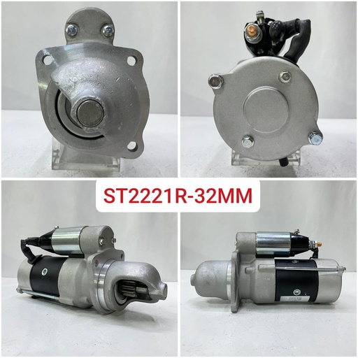 [ST32-10431R] ST32-10431R-CH.CUMMINS B3.9,5.9 24V 10T 6KW 32MM 3B LHO LONG STARTER