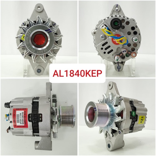 [AL1840KEP] AL1840KEP-  T.T/LND (I) TC N/M HA15-12V/55A GROOVE PULLY ALTERNATOR